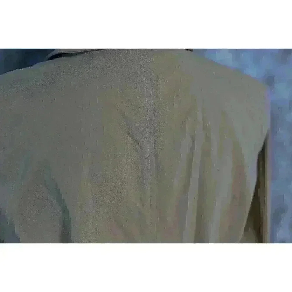 Women's Orvis Tan Blazer Size Medium snap front inside zip pockets - Picture 10 of 12